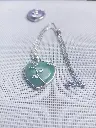 Collier tendresse - Cœur - Pierre au choix