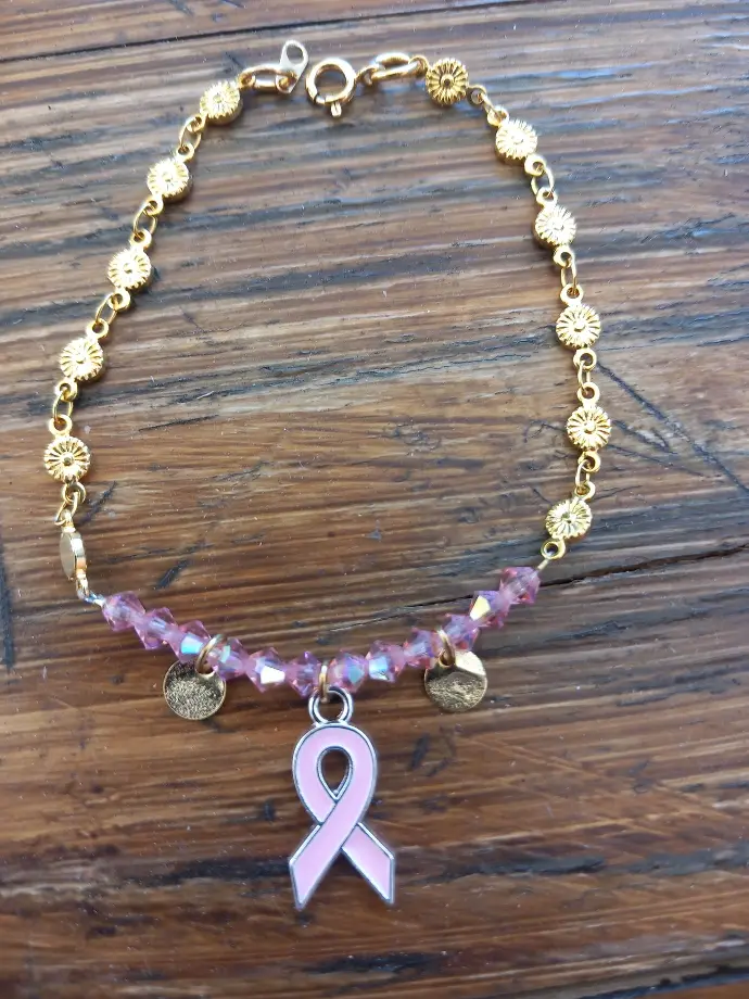 Pink October Bracelet - Special Edition - Toupie Preciosa Pink