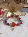 Red fan bracelet