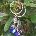 Boucles d'oreilles Romantique Cœur Cristal