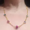 Tenderness necklace 4 hearts